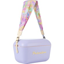 Prinkstyle Tie Dye Yellow Kayışlı Lila Sarı Soğuk ve Sıcak Tutucu Thermo Çanta 12 Lt