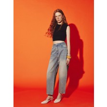 Lc Waikiki Yeni Sezon Balloon Fit Kadın Jean Pantolon