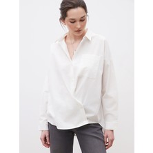 Lc Waikiki Yeni Sezon Poplin Kadın Gömlek