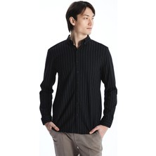 Lc Waikiki Yeni Sezon Slim Fit Uzun Kollu Çizgili Erkek Gömlek