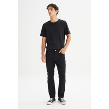 Pamuklu Slim Fit Dar Kesim Jean Denim Kot Denim Esnek Pantolon