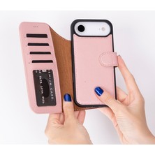 Veloria Crafted Apple iPhone 17 Air Uyumlu Hakiki Deri Kişiselleştirilebilir Telefon Kılıfı