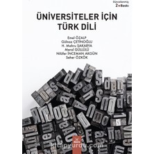 Üniversiteler Için Türk Dili