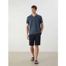 Lc Waikiki Yeni Sezon Standart Kalıp Çizgili Erkek Şort