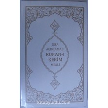 Kısa Açıklamalı Kur'an-I Kerim Meali