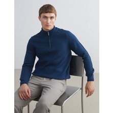 Lc Waikiki Yeni Sezon Dik Yaka Uzun Kollu Erkek Triko Kazak