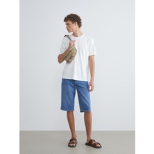 Lc Waikiki Yeni Sezon Standart Kalıp Erkek Jean Şort