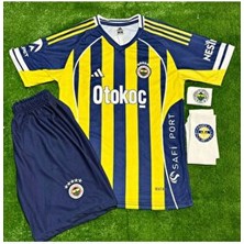 2026/.FENERBÃHÇE Isimsiz Iç Saha Parçalı Yeni Sezon Çocuk Forması 4'lü Set