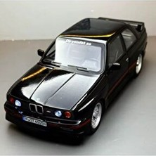 New 1988 Bmw M3 (E30) Red 1:24 Ölçek Siyah Bmw E30 Diecast Araba Açılan Kaput Bagaj