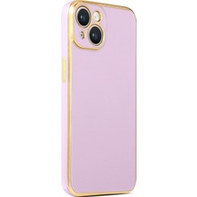 Apple iPhone 14 Kılıf N7TH Bark Kapak-Lila