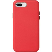 iPhone 8 Plus Uyumlu N7TH Eyzi Kapak-Kırmızı