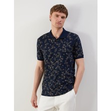 Lc Waikiki Yeni Sezon Polo Yaka Kısa Kollu Desenli Erkek Tişört