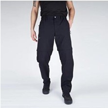 Taktikal Outdoor Pantolon - Kargo Cepli - Rogue Convertible - Şort - Siyah