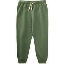 Cigit Mevsimlik Basic Eşofman 2-10 Yaş Yağ Yeşili