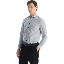 Lc Waikiki Yeni Sezon Regular Fit Uzun Kollu Ekose Gabardin Erkek Gömlek