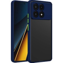 Xiaomi Poco X6 Pro Kılıf N7TH Hux Kapak-Lacivert