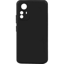 Xiaomi Redmi Note 12S Kılıf N7TH Biye Silikon-Siyah