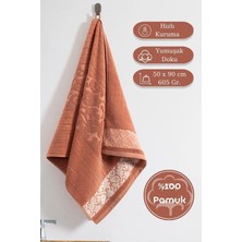 Pamuk Tekli Havlu Jakarlı Karna Premıum Stella - 50 x 90