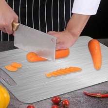 Paslanmaz Çelik Kesme Tahtası