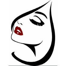 Güzel Kadın Sticker