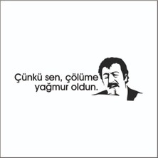 Müslüm Gürses Sticker 20X20CM