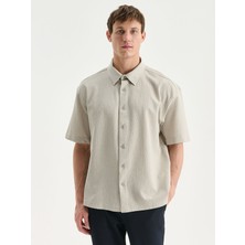 Lc Waikiki Yeni Sezon Rahat Kalıp Kısa Kollu Erkek Gömlek