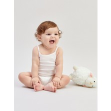 Lc Waikiki Yeni Sezon Kare Yaka Basic Kız Bebek Çıtçıtlı Bodysuit