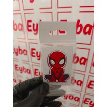 Örümcek Adam Mini Boy 5x7 cm Renkli Baskı Sticker