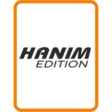 Hanım Edition Oto Sticker Motor Sticker 25X8 cm Siyah