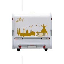 Karavan Kamp Sticker Konya Araç Sticker Yapışkan 38 Kayseri