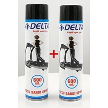 2 Li Koşu Bandı Spreyi Yağı 600 ml Silikon Kosu Bandi Yağlama Aleti 2li Set