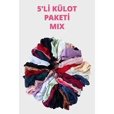 Kadın Bikini Külot Brezilya Külot Tanga Külot Karma Paket 5'li