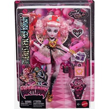 Monster High Cupid Asteria Scary Sweet Birthday Pembe Renkli Bebek Oyuncak 3+ Yaş İçin Eğlenceli Tema