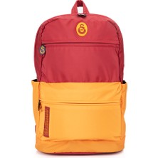 Galatasaray Çok Gözlü Sarı-Kırmızı Sırt Çantası