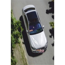 Kaput Araba Sticker - Oto Sticker - Sağ,sol 2 Adet 57X19 cm