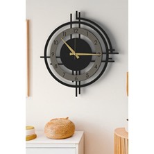 Şık ve Modern Duvar Saati - 51CM Büyük Boy, 4 Farklı Renk Seçeneği