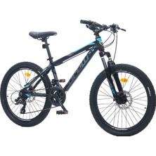 Corelli Felix 1.0 - 18'' Kadro - 26 Jant - Dağ Bisikleti - Siyah Turkuaz / Gri