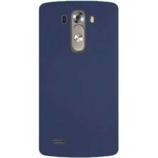 Lg G3 Kılıf N7TH Premier Silikon Kapak-Lacivert