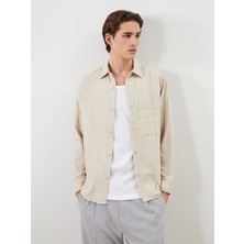 Lc Waikiki Yeni Sezon Regular Fit Uzun Kollu Müslin Erkek Gömlek