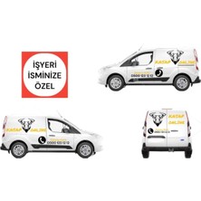 Kasap Dükkanı Işyeri Sticker Reklam Cam Araba Duvar Kaplama