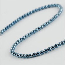 Ds-Derin 4 mm Fasetli Hematit Taşı-Kırmızı