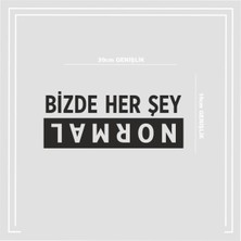 Sticker Oto Sticker Araba Cam Sticker Bizde Herşey Normal