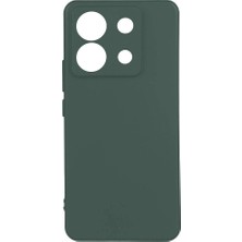 Xiaomi Redmi Note 13 Pro 5g Kılıf N7TH Biye Silikon-Haki