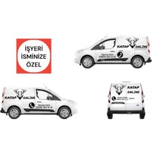 Kasap Dükkanı Işyeri Sticker Reklam Set Cam Araba Duvar