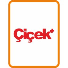 " Çiçek " Oto Sticker Motor Sticker 14X5 cm Kırmızı
