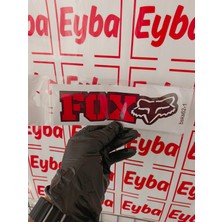 Fox Sticker 20X6 cm Baskes 1 Adet Renkli Baskı Sticker, Bisiklet, Karavan,otomobil,çocuk Odası