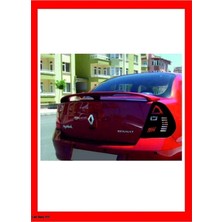 Renault Clio 2 Sedan Stop Farı LED Görünümlü Folyo Kaplama-Orjinal Çizim-Birebir Uyumlu-Stop Kaplama