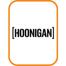 Honnıgan Oto Sticker 30X10 cm Siyah