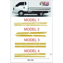 Kamyonet Kasa Sticker -Oto Sticker -Araba Sticker - 190X11CM 2 Adet