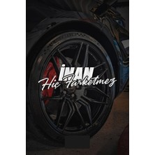 Inan Hiç Farketmez Yazı Jdm Araba-Motosiklet Cam Etiket Sticker 20X7CM Oto Sticker